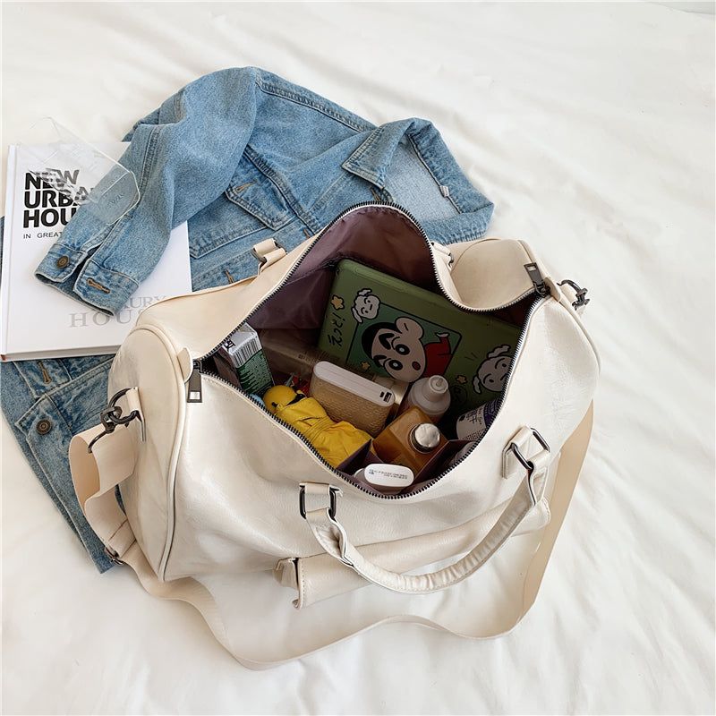 sac de voyage robuste en cuir
