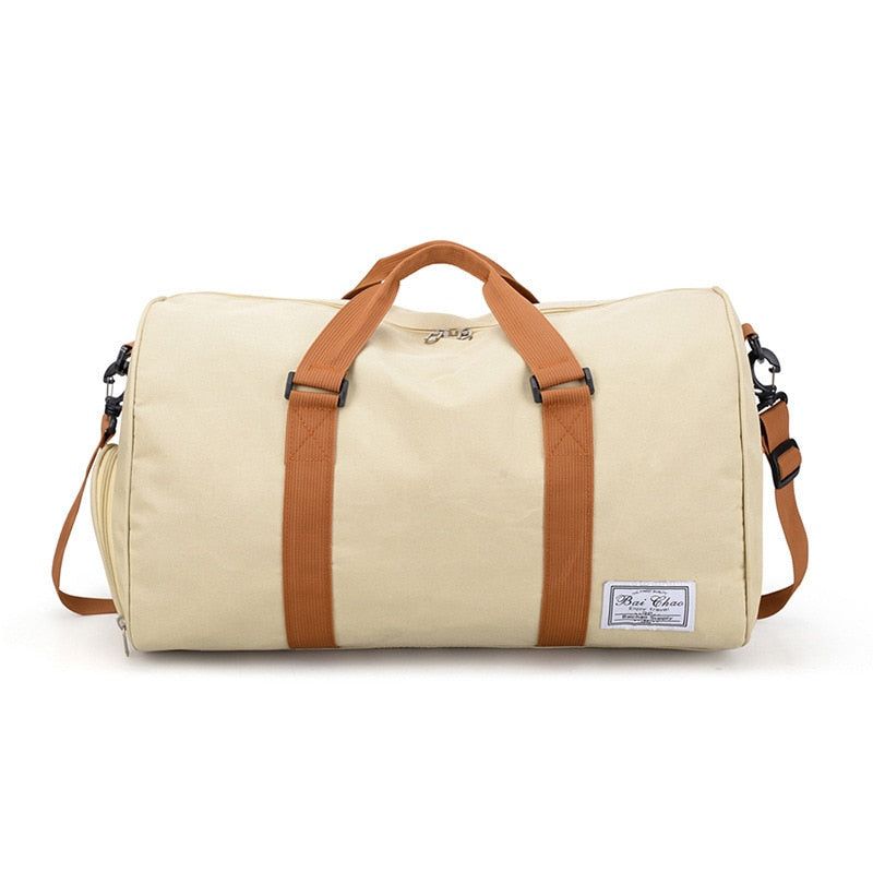 sac de voyage stylé avec rangement séparé