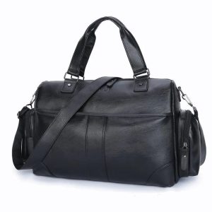 sac de voyage style cuir étanche