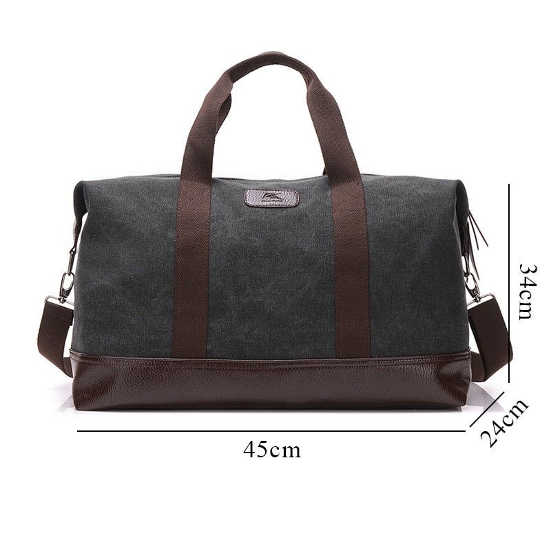 sac de voyage vintage en bandoulière