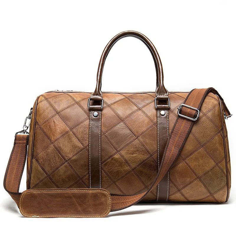 Sac de voyage vintage et élégant en cuir