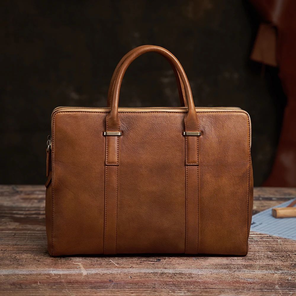 Sac de voyage vintage mallette en cuir