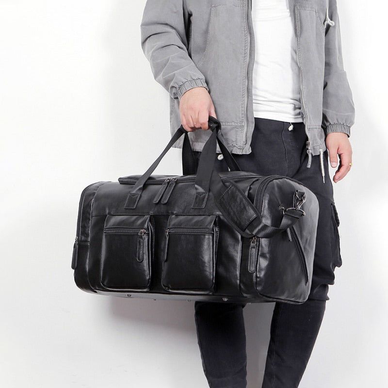 sac de week-end homme style rétro