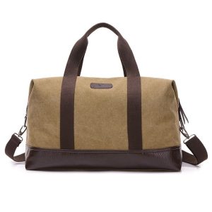 sac de week-end vintage avec compartiments