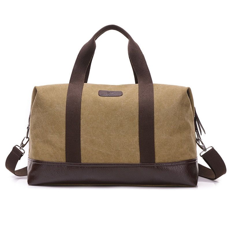sac de week-end vintage avec compartiments