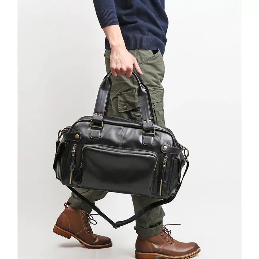 Sac en cuir à bandoulière