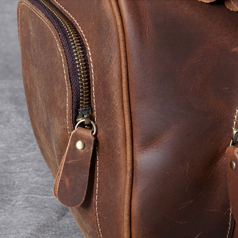 sac en cuir pour voyages homme