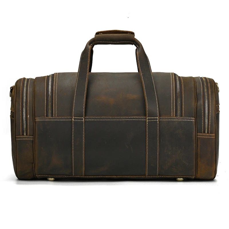 sac en cuir vintage bandoulière ajustable