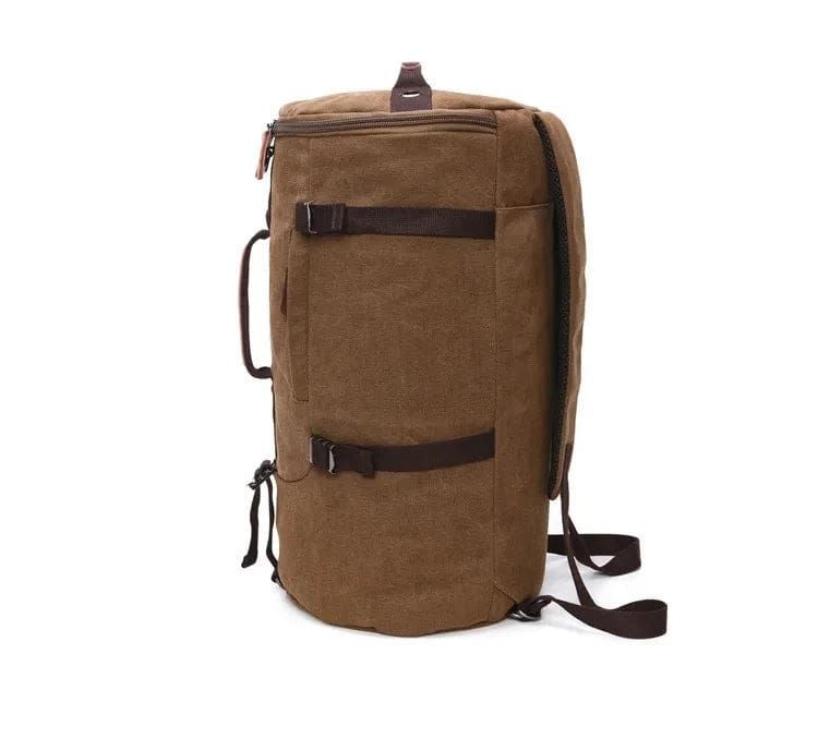 sac en toile avec poches extérieures