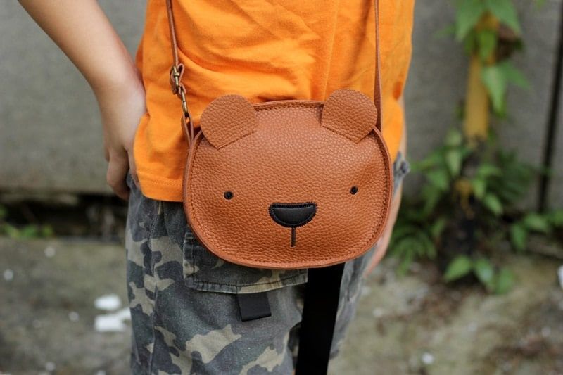 sac ourson en bandoulière pratique