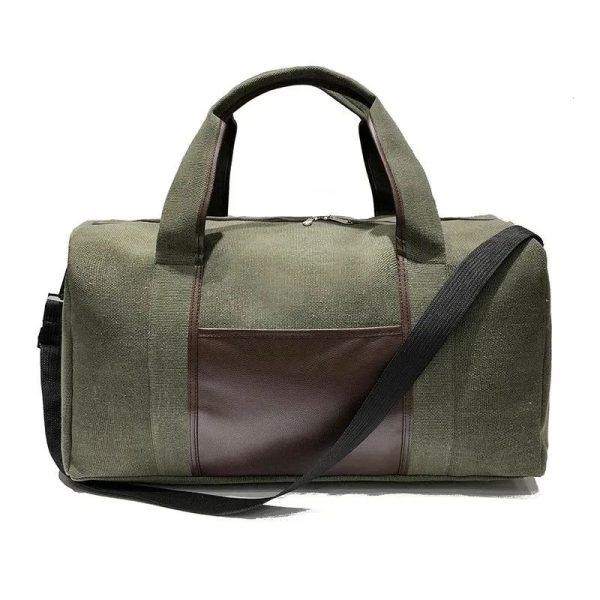 sac polochon vintage en toile