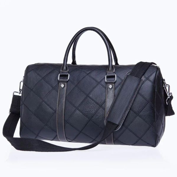 sac vintage en cuir de voyage