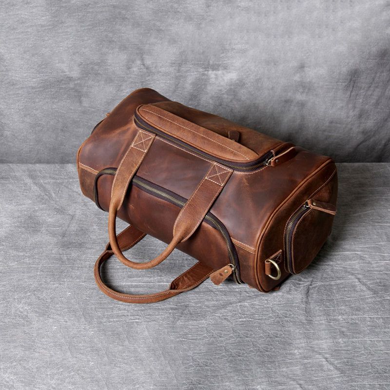sac week-end cuir homme chic