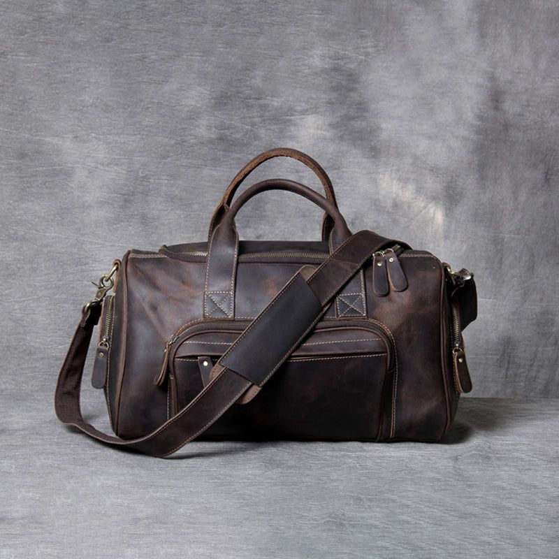 sac week-end en cuir homme