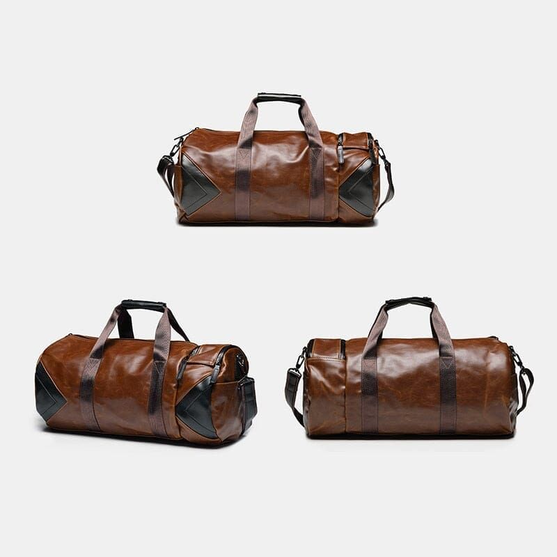 sac week-end en tissu vintage