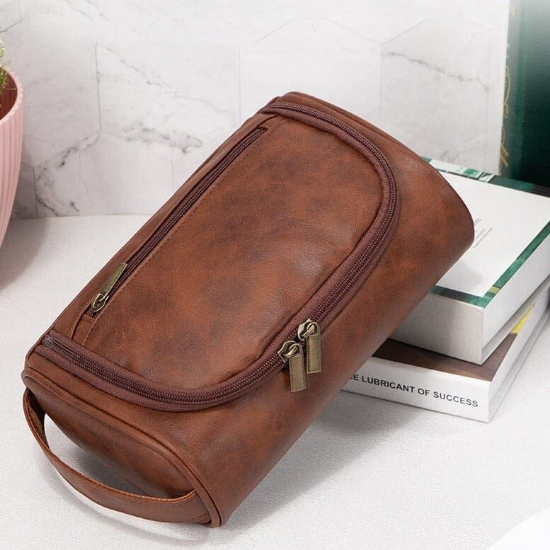 trousse de soins personnelle vintage pour homme et femme