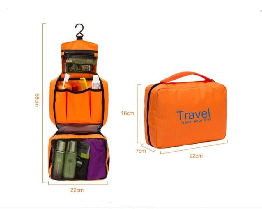 trousse de toilette avec plusieurs compartiments