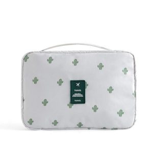 trousse de toilette de voyage cactus