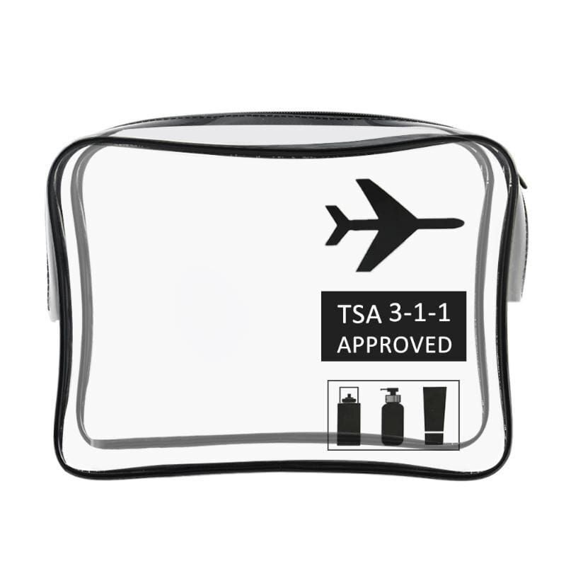 trousse de toilette de voyage pour avion