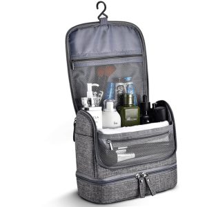 Trousse de Toilette de Voyage Travel Bag Grise