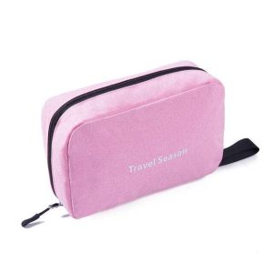 trousse de toilette de voyage travel season rose