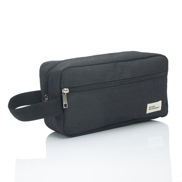 trousse de toilette pour homme en voyage