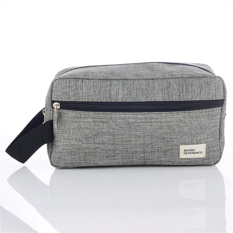 trousse de toilette robuste pour homme en voyage