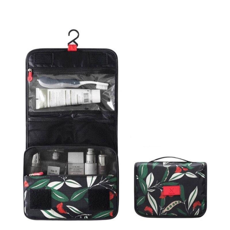 trousse de voyage motif floral