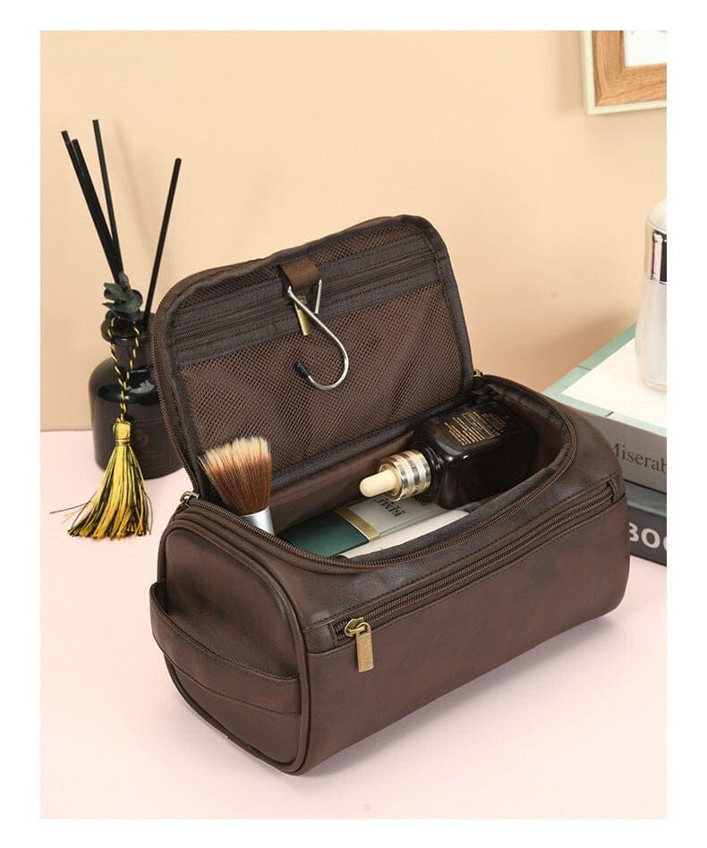 trousse de voyage rétro pour cosmétiques
