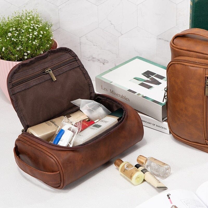 trousse de voyage vintage pour accessoires de toilette