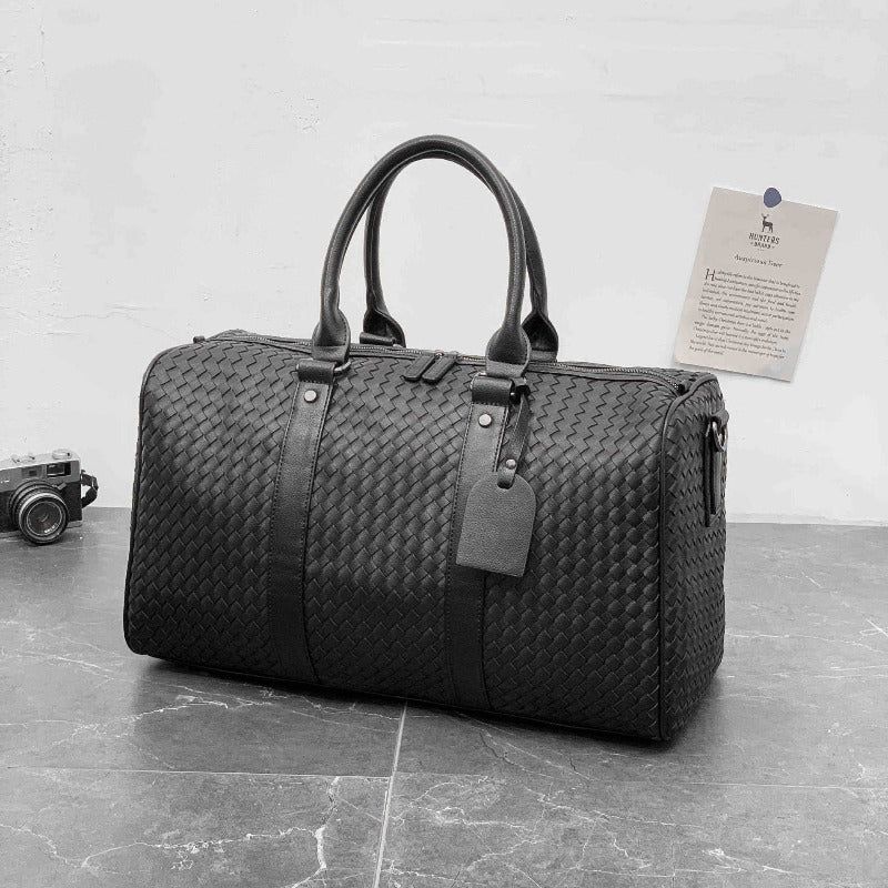 valise homme cuir vintage