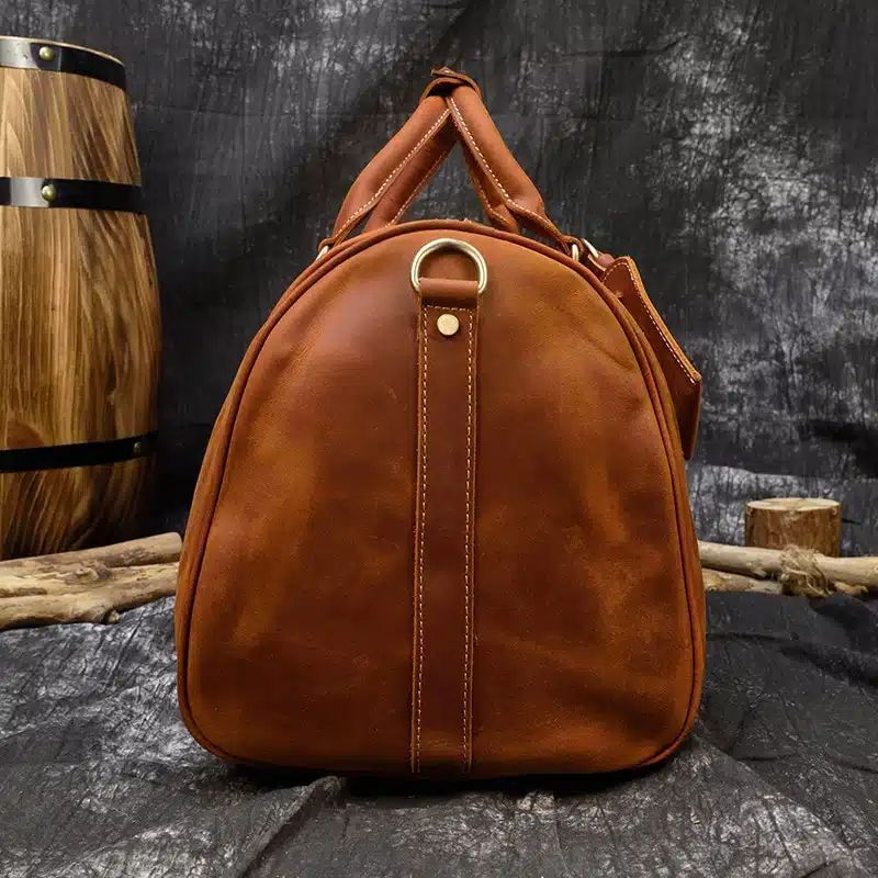 weekender en cuir pour hommes